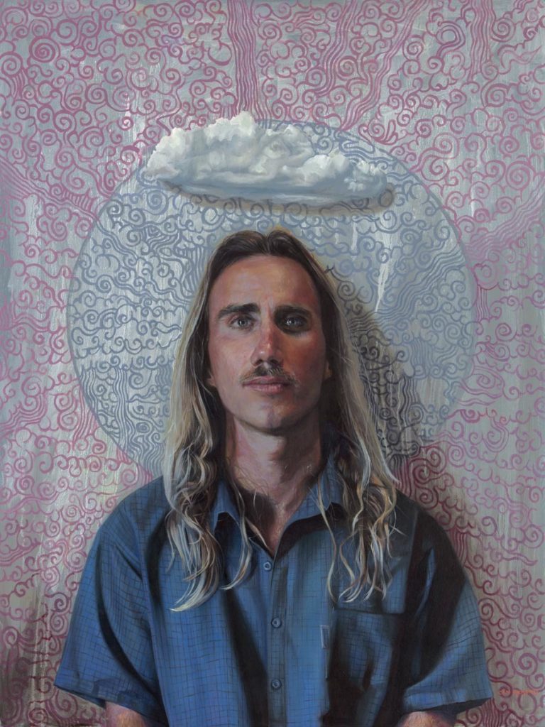 Cameron Richards' Get Your Head in the Clouds oil painting product