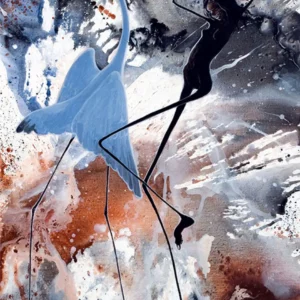 Judy Prosser's "Cyclone Dancers" Print artwork for sale