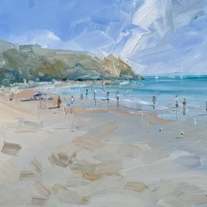 Craig Penny's "Beach" Acrylic Painting