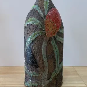 Jane aitken's "Banksia vase" 26 x 12 x 12cm artwork for sale