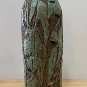 Jane aitken's "Gum nuts vase" 34 x 12 x 12cm artwork for sale