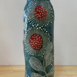Jane aitken's "Hakea laurina vase" 34 x 10 x 10cm artwork for sale
